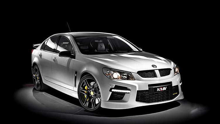 Показан мощный седан HSV GTS от придворного ателье Holden