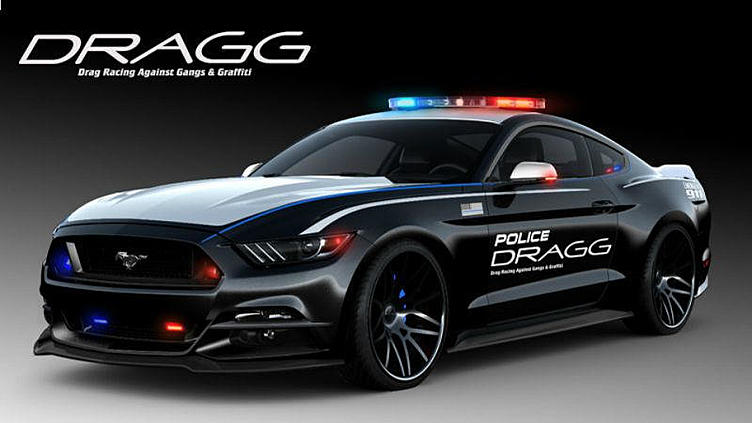 Ford превратит Mustang в «самый сексуальный полицейский автомобиль»