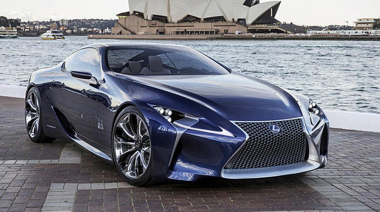 Серийный Lexus LF-LC сделают похожим на концепт