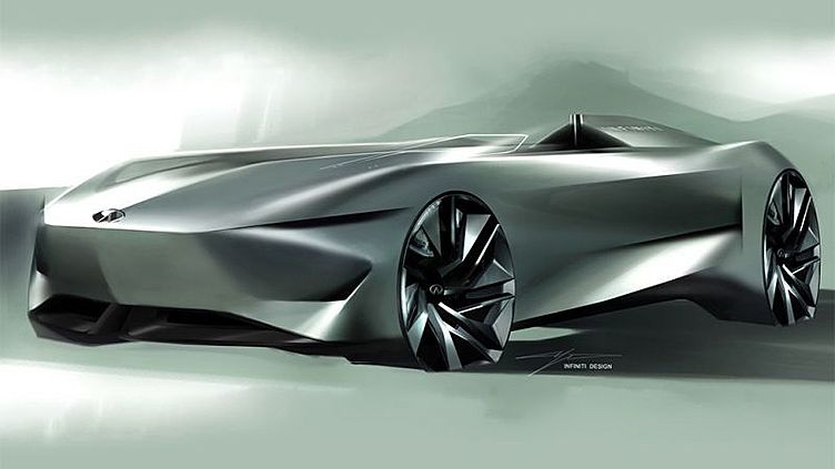 Infiniti показала современную интерпретацию классического спидстера Infiniti показала современную интерпретацию классического спидстера