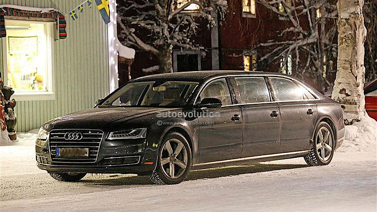 Audi A8 сделают шестидверным лимузином Audi A8 сделают шестидверным лимузином