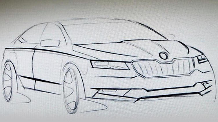 Следующее поколение Skoda Superb лишится мотора V6 Следующее поколение Skoda Superb лишится мотора V6