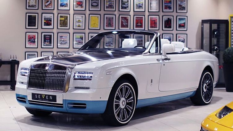 На продажу выставлен последний кабриолет Rolls-Royce Phantom