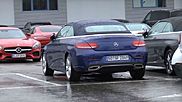 Кабриолет Mercedes-Benz C-Class сфотографировали за неделю до премьеры