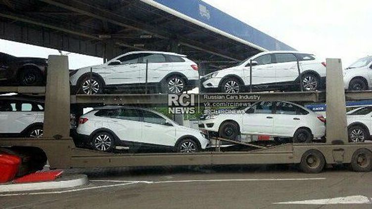 Новые универсалы Lada Vesta SW Cross уже отправились к дилерам Новые универсалы Lada Vesta SW Cross уже отправились к дилерам