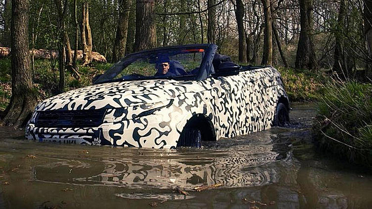 Land Rover вывел на бездорожье кроссовер без крыши Land Rover вывел на бездорожье кроссовер без крыши