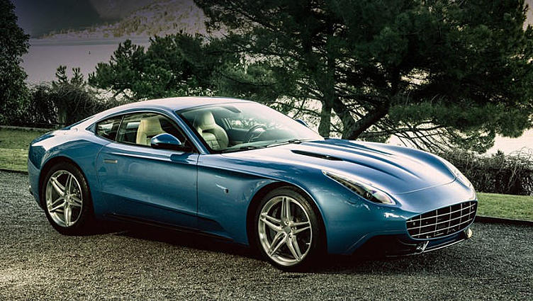 Ателье Touring округлило кузов купе Ferrari F12berlinetta