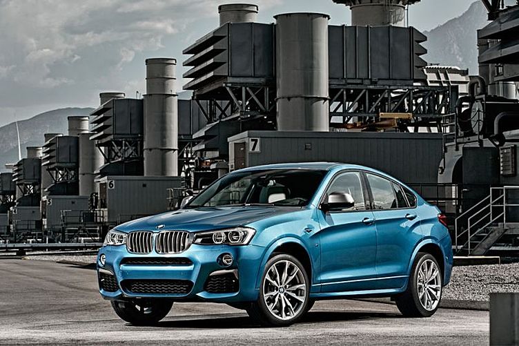 Заряженный BMW X4 M40i