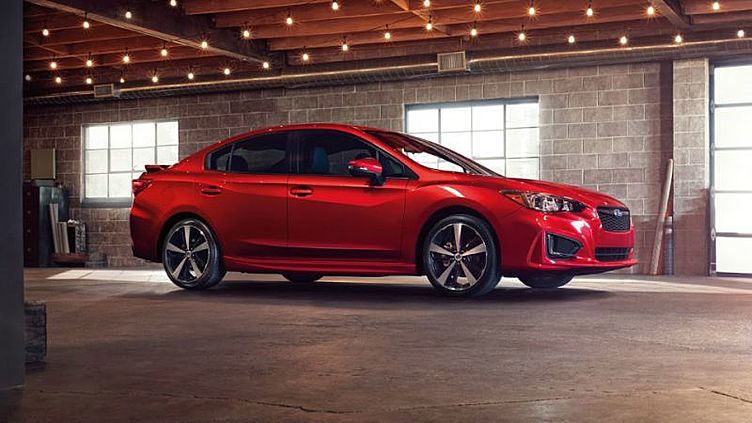 Появились первые фотографии нового седана Subaru Impreza Появились первые фотографии нового седана Subaru Impreza