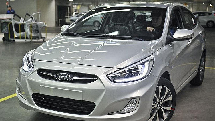 В Россию едет рестайлинговый Hyundai Solaris