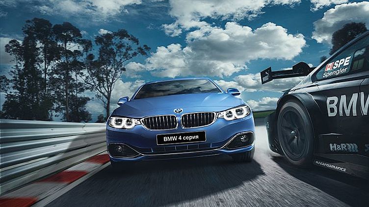 BMW привезла в Россию 4-Series с «механикой» BMW привезла в Россию 4-Series с «механикой»