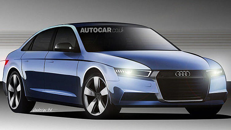 Новый Audi A4 выйдет в 2015 году Новый Audi A4 выйдет в 2015 году