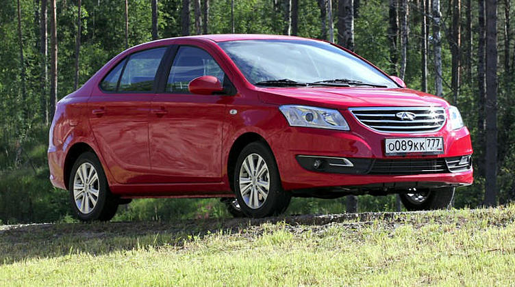 В России начинаются продажи седана Chery A19