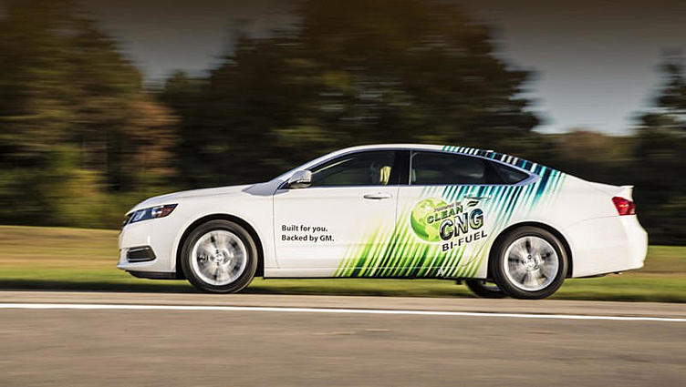 Седан Chevrolet Impala научили ездить на метане Седан Chevrolet Impala научили ездить на метане