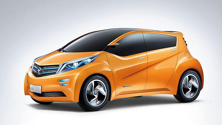 Nissan показал прототип электромобиля для китайского рынка