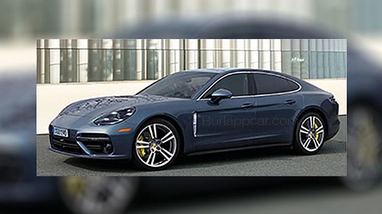 Появилось первое фото новой Porsche Panamera