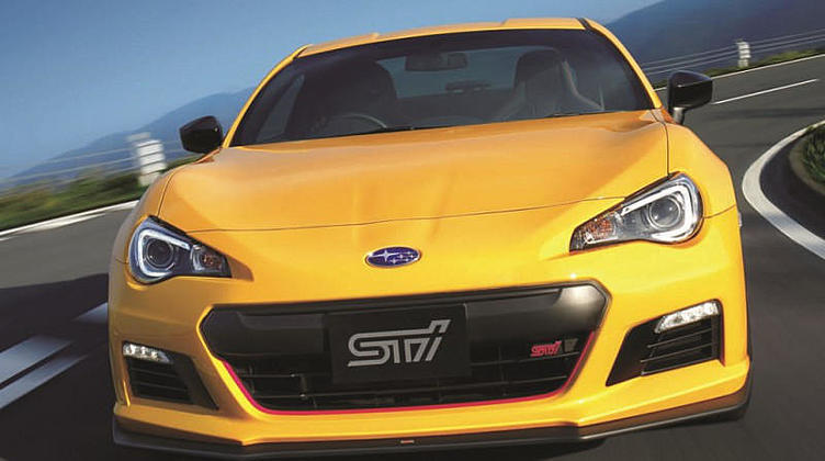 Купе Subaru BRZ обзавелось версией STI Купе Subaru BRZ обзавелось версией STI