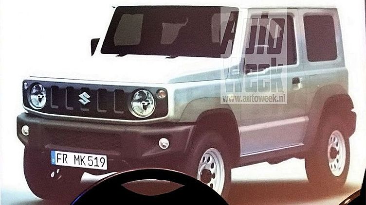 Раскрыт дизайн нового Suzuki Jimny