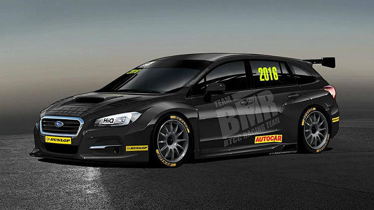 Универсал Subaru Levorg стал гоночной машиной чемпионата BTCC