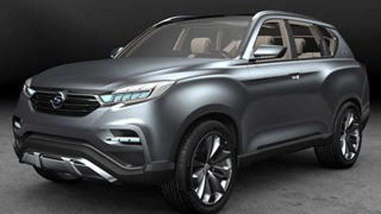 SsangYong рассекретил прототип будущего Rexton SsangYong рассекретил прототип будущего Rexton