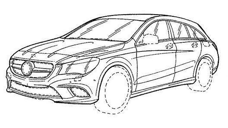 Mercedes-Benz готовится к обновлению универсала CLA