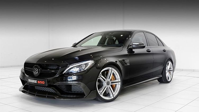 Седан Brabus Mercedes-AMG C 63 S дебютирует в марте Седан Brabus Mercedes-AMG C 63 S дебютирует в марте