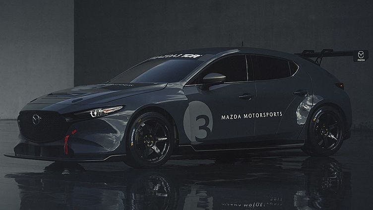 Mazda3 превратили в спортивный болид Mazda3 превратили в спортивный болид