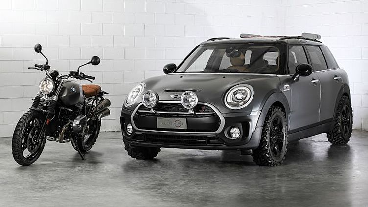 Компания MINI посвятила концептуальный Clubman мотоциклу BMW