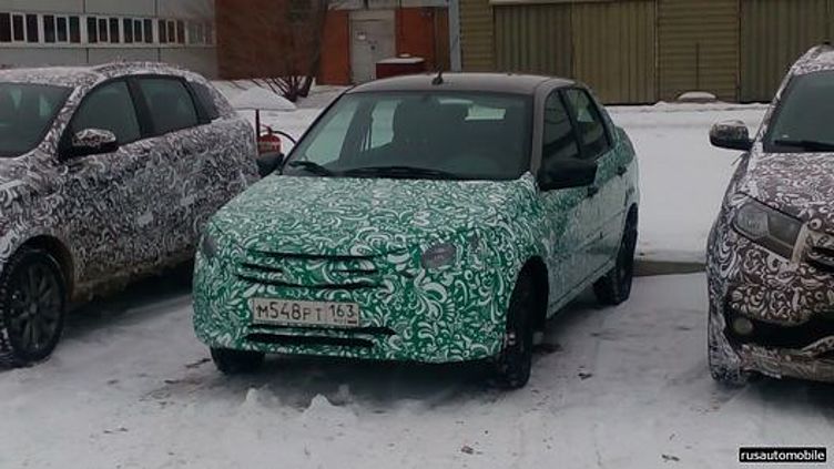 Первые фото обновленной Lada Granta Первые фото обновленной Lada Granta