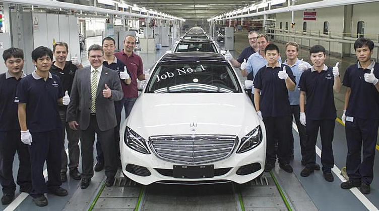 Стартовало производство удлиненного Mercedes-Benz C-класса
