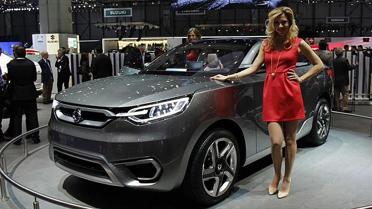 SsangYong в Женеве снова намекнул на будущий кроссовер SsangYong в Женеве снова намекнул на будущий кроссовер
