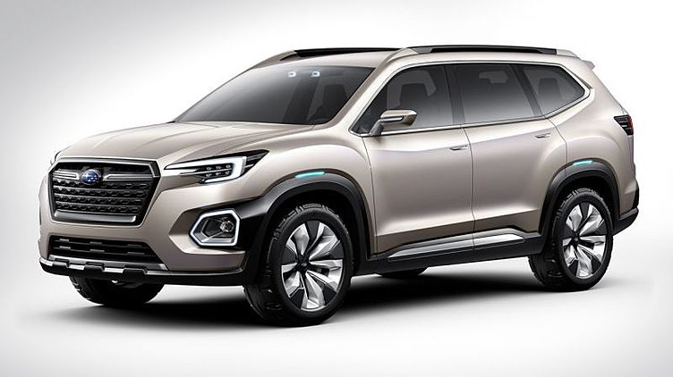 Subaru показала предвестника новой Tribeca Subaru показала предвестника новой Tribeca