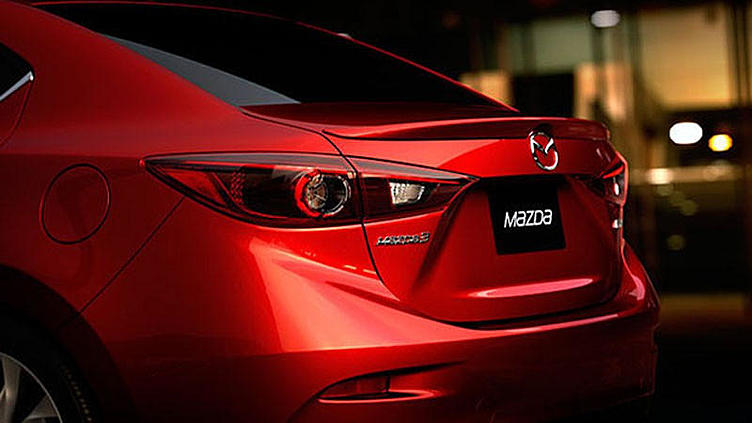 Опубликован первый тизер седана Mazda3 Опубликован первый тизер седана Mazda3