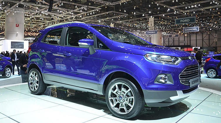 Кроссовер Ford EcoSport обойдется в 700 тысяч рублей