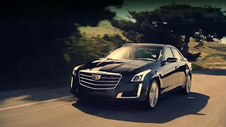 Обновлённый седан Cadillac CTS рассекретили раньше срока