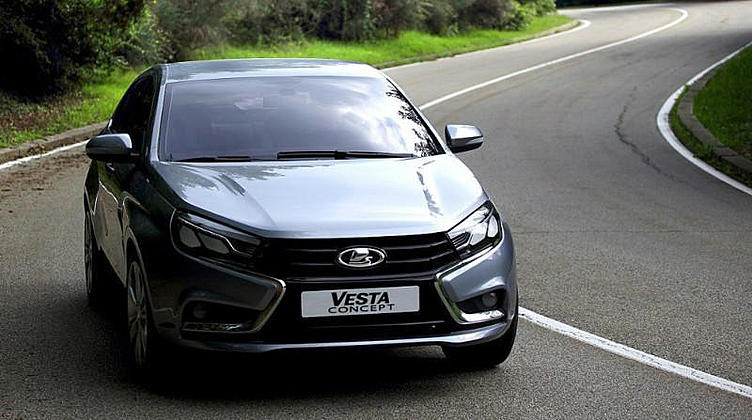 Хэтчбек Lada Vesta может встать на конвейер в 2016 году