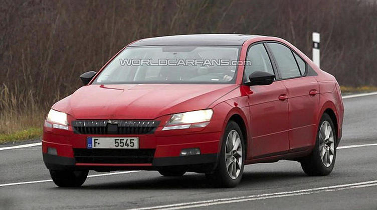 Skoda начала представлять новый Superb частями Skoda начала представлять новый Superb частями