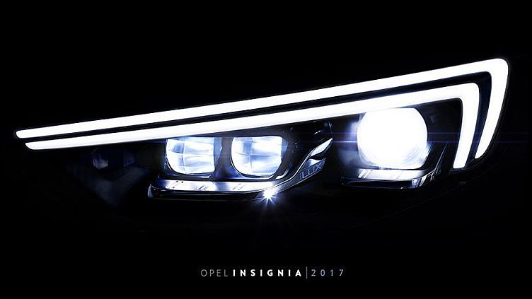 Новая Opel Insignia получит матричные светодиодные фары Новая Opel Insignia получит матричные светодиодные фары