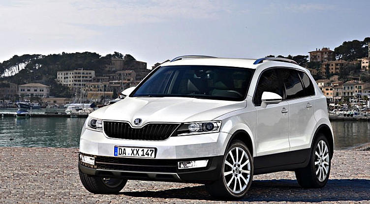 Как может выглядеть семиместный Skoda Snowman Как может выглядеть семиместный Skoda Snowman