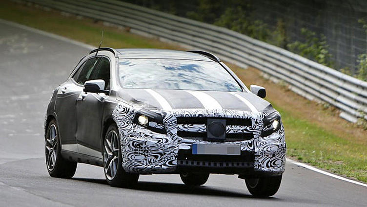 Кроссовер Mercedes GLA 45 AMG получит 360 наддувных сил Кроссовер Mercedes GLA 45 AMG получит 360 наддувных сил
