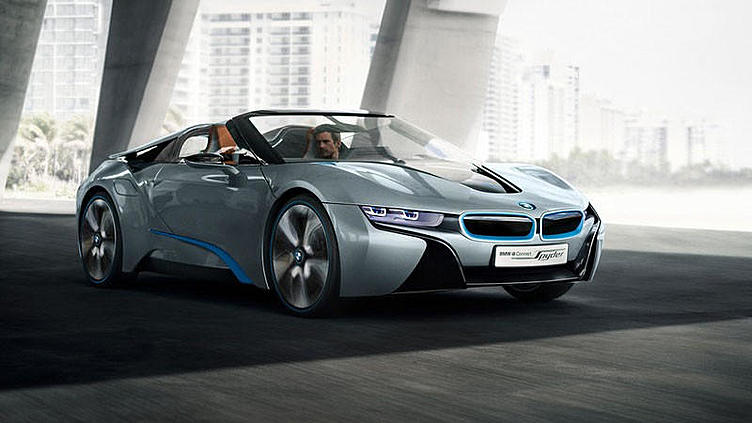 BMW согласилась запустить открытый i8 Spyder в производство BMW согласилась запустить открытый i8 Spyder в производство