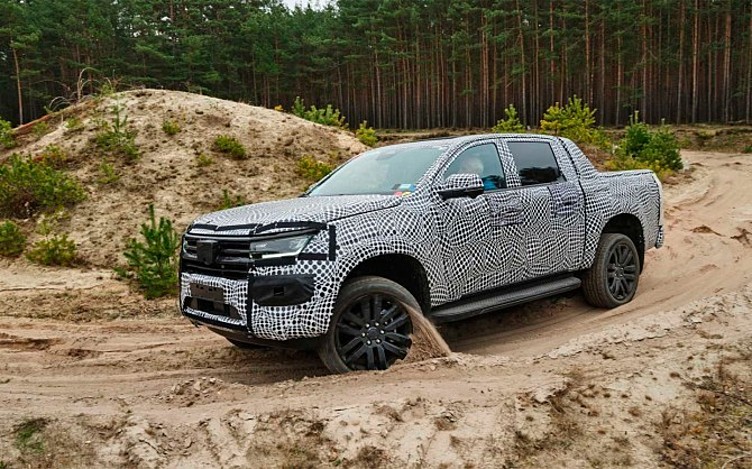 Volkswagen показал прототип пикапа Amarok нового поколения