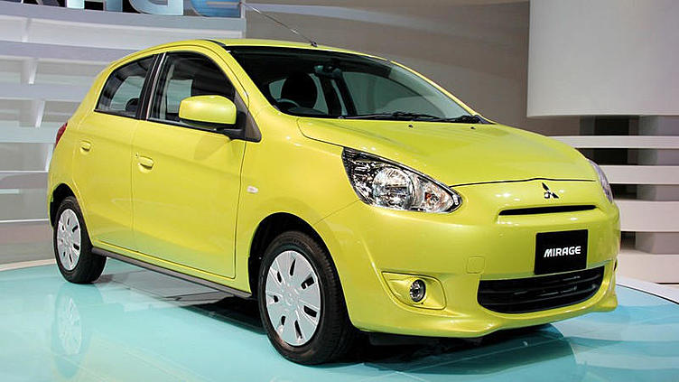 Mitsubishi Mirage получит трехцилиндровый мотор