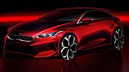 Дизайн нового Kia Ceed раскрыли на скетче