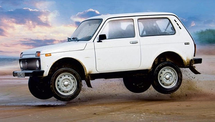 Внедорожник Lada 4х4 получил окраску «металлик» Внедорожник Lada 4х4 получил окраску «металлик»