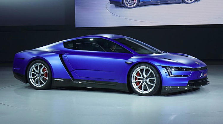 Суперэкономичный VW XL1 стал спорткаром Суперэкономичный VW XL1 стал спорткаром