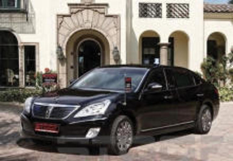Hyundai представит в Москве бронированный лимузин Equus