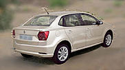 Volkswagen будет продавать в Индии укороченный седан Polo