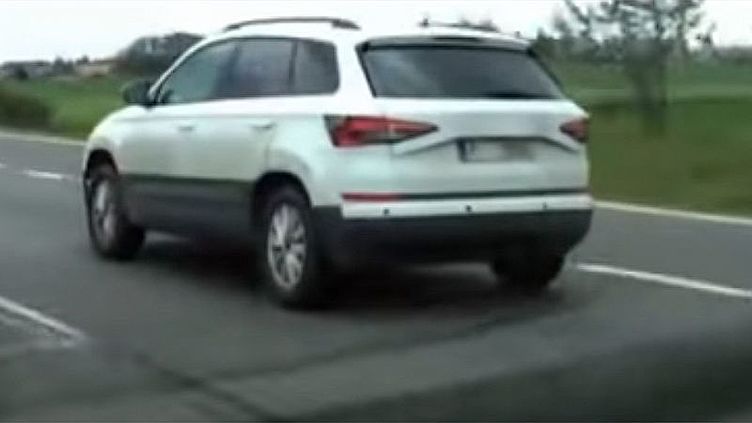 Новый кроссовер Skoda сняли на видео Новый кроссовер Skoda сняли на видео