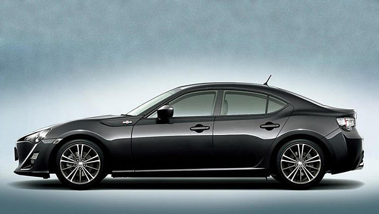 Компания Toyota задумала выпустить седан GT86 Компания Toyota задумала выпустить седан GT86
